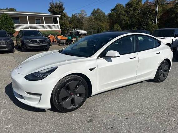 TESLA MODEL 3 2021 5YJ3E1EA4MF851618 image